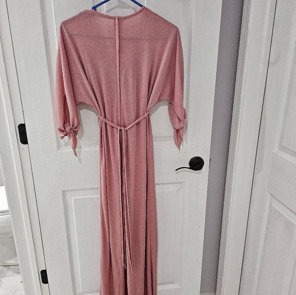 Vintage dusty rose boho maxidress - Picture 6 of 6